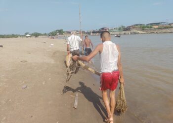 Río Arauca, una vital fuente de alimentos en esta época del año