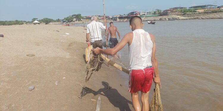 Río Arauca, una vital fuente de alimentos en esta época del año