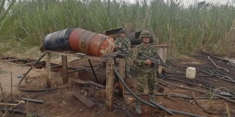 Ejército incautó más de 170.000 galones de crudo en Arauquita