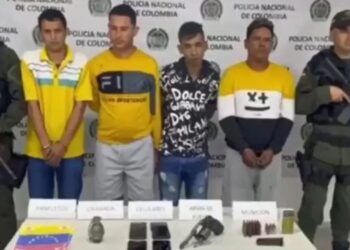 En Cúcuta fueron capturados cuatro integrantes del Tren de Aragua
