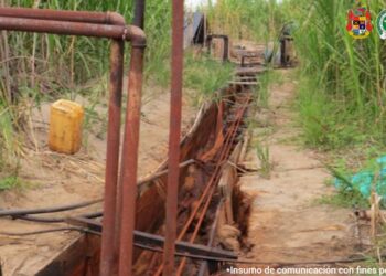 Fue desmantelada refinería ilegal que funcionaba en el municipio de Arauquita