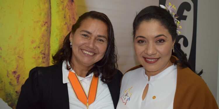 Cacaocultora saravenense es elegida como presidenta de la junta directiva de FEDECACAO