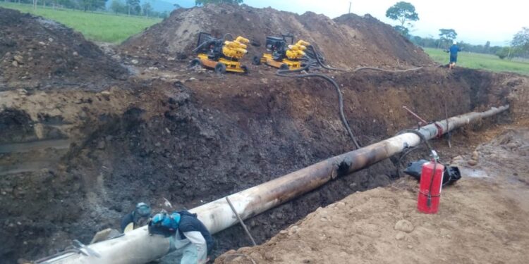 Atentaron contra el Oleoducto Caño Limón–Coveñas en Saravena. Cenit activó plan de emergencia