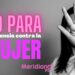 No para la violencia contra la mujer