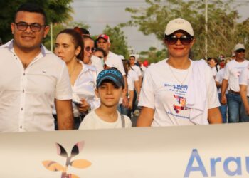 Más de dos mil personas caminaron para pedir por la paz de Arauca