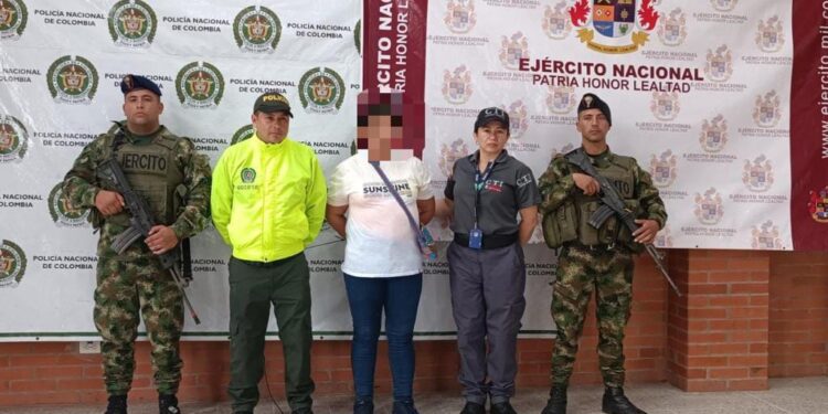 Capturada alias ‘Marleny’, presunta cabecilla de las Redes de Apoyo a las Estructuras residuales
