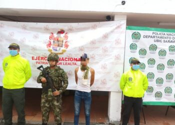 Autoridades reportaron la captura de alias ‘Quildo’ presunto integrante del ELN en Saravena
