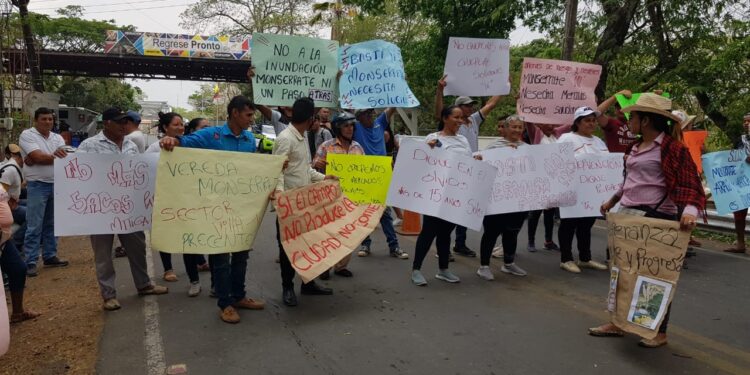 Comunidades ribereñas de Arauca temen por inundaciones. Anunciaron vías de hecho