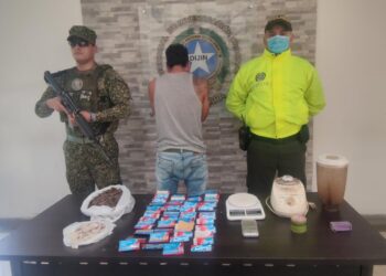 Arauca: Desmantelan laboratorio clandestino donde procesaban y empacaban marihuana