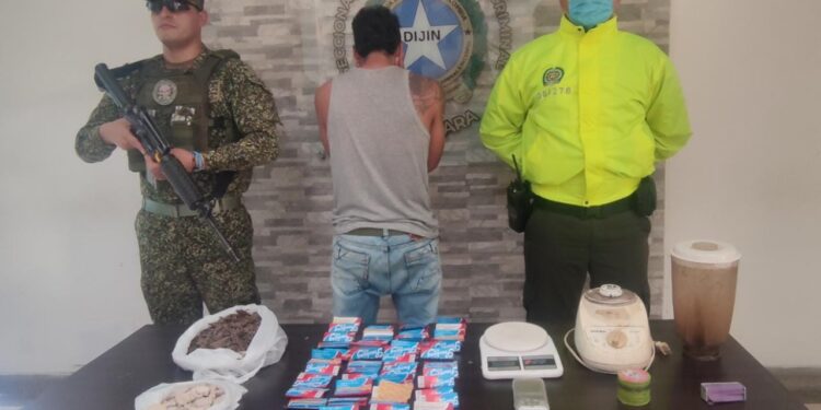Arauca: Desmantelan laboratorio clandestino donde procesaban y empacaban marihuana
