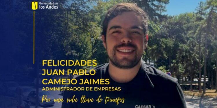 ¡Felicitaciones Juan Pablo Camejo Jaimes!