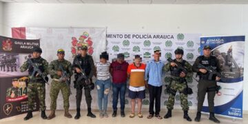Ejército Nacional reportó la captura de dos cabecillas de la Comisión Rafael Villamizar del ELN Arauca