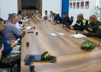 Reunión de comité electoral para logística en elecciones territoriales 2023