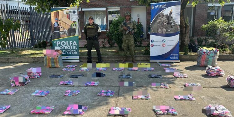 Durante operativo de la POLFA Arauca, fueron aprehendidos 16.733 productos de contrabando