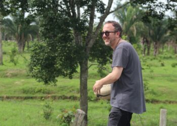 César López en Meridiano 70.