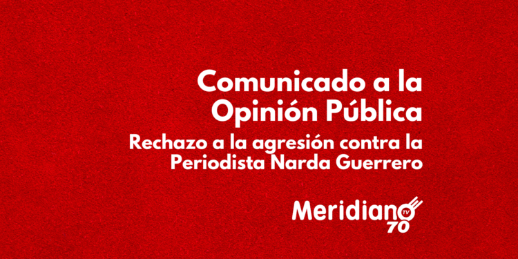 Comunicado a la opinión pública