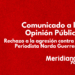 Comunicado a la opinión pública