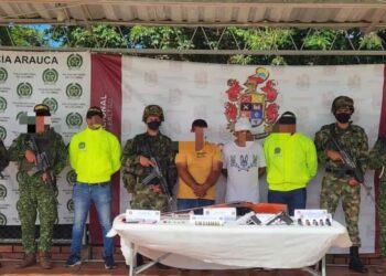 En acciones ofensivas de las Fuerzas Militares, se logró la captura de alias ‘Danner’ y otro subversivo en Fortul – Arauca