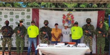 En acciones ofensivas de las Fuerzas Militares, se logró la captura de alias ‘Danner’ y otro subversivo en Fortul – Arauca