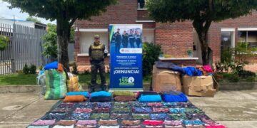 POLFA aprehendió en Arauca un total de 17.433 unidades de artículos de contrabando en el mes de junio