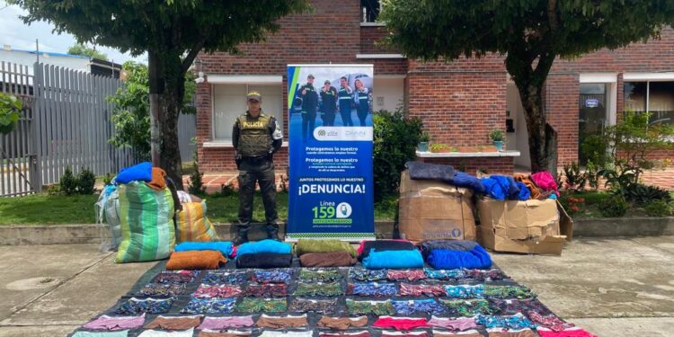 POLFA aprehendió en Arauca un total de 17.433 unidades de artículos de contrabando en el mes de junio