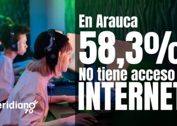 El 58.3% de los hogares en Arauca no tiene internet