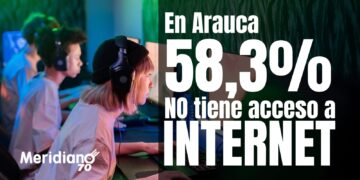 El 58.3% de los hogares en Arauca no tiene internet