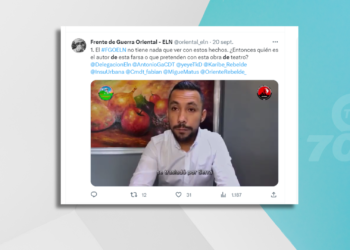 ELN sugiere que denuncia de atentado a vehículo de candidato es “una farsa”
