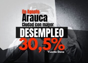 Desempleo de Arauca en Agosto