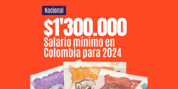 Salario Mínimo para el 2024 será de $1.300.000