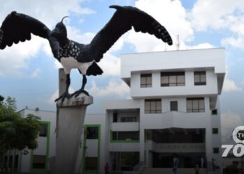 Trabajadores de la Alcaldía de Arauca en protesta por incumplimientos contractuales