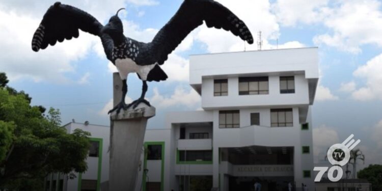 Trabajadores de la Alcaldía de Arauca en protesta por incumplimientos contractuales