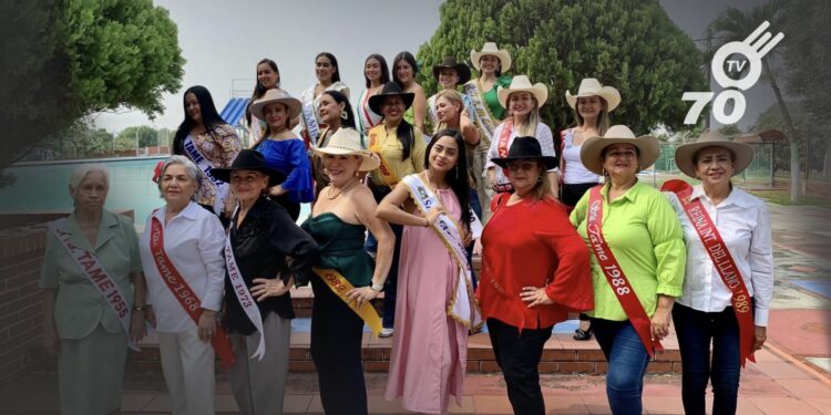 El primer encuentro de exseñoritas Tame reunió a 25 reinas en un evento memorable durante el encuentro del ‘Tameño nato’.