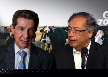 El presidente Gustavo Petro y el presidente de Fedegán, José Félix Lafaurie abordan diagnóstico y propuestas para mejorar la seguridad ganadera frente al abigeato.