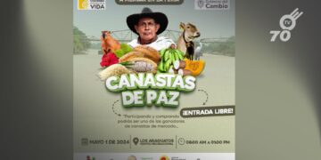 Comfiar celebra la segunda Feria Canastas de Paz el 1 de mayo en Los Araguatos, promoviendo productos locales sin costo de entrada.