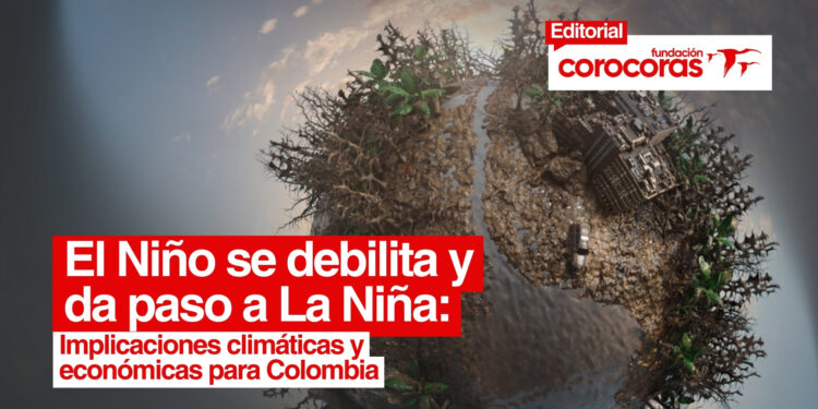 Con el debilitamiento de El Niño, se anticipa La Niña a finales de 2024, lo que podría impactar significativamente el clima y la agricultura en Colombia.